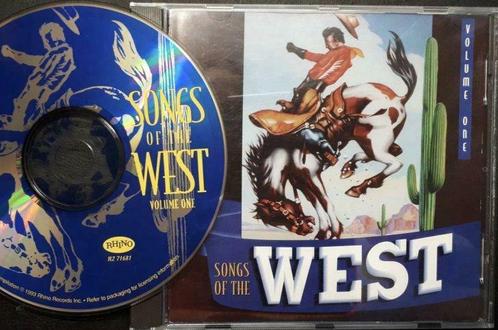 SONGS OF THE WEST vol.1 (Rhino; Cowboysongs), CD & DVD, CD | Country & Western, Envoi