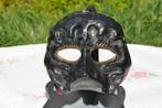 §  masque venitien terre cuite noir et or n2, Antiquités & Art, Enlèvement ou Envoi