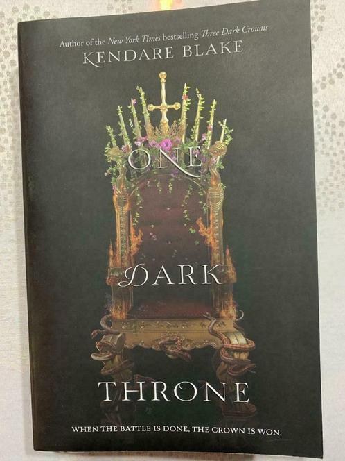 One dark throne (book2), Kendare Blake (Paperback), Boeken, Kinderboeken | Jeugd | 13 jaar en ouder, Nieuw, Fictie, Ophalen of Verzenden