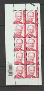 België 2002 Z.M.Koning Albert II vel plaat 5  **, Postzegels en Munten, Koninklijk huis, Orginele gom, Verzenden, Postfris