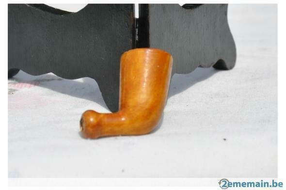 petit foyer de pipe simple en terre de pipe, Collections, Articles de fumeurs, Briquets & Boîtes d'allumettes, Neuf, Boite à tabac ou Emballage