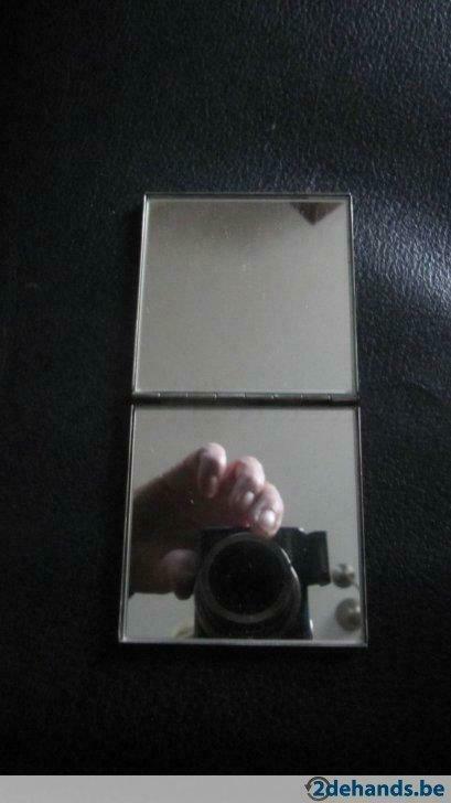 handtas zak spiegeltje miroir glace de sac bag mirror a326, Handtassen en Accessoires, Overige Accessoires, Gebruikt, Ophalen of Verzenden