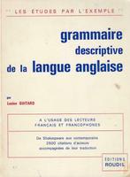 Grammaire descriptive de la langue anglaise Lucien Guitard, Non-fiction, Utilisé, Lucien Guitard, Enlèvement ou Envoi
