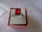 bague plaqué argent taille 7,5*55*17,5, Handtassen en Accessoires, Ringen, Nieuw, Ophalen of Verzenden, 17 tot 18, Dame