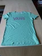 t-shirt groen vans - maat small, Kleding | Dames, T-shirts, Groen, Gedragen, Ophalen of Verzenden, Vans