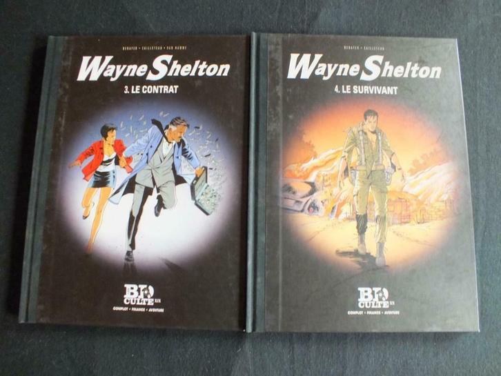 WAYNE SHELTON (2 ALBUMS).    EDITIONS DARGAUD, Boeken, Stripverhalen, Gelezen, Meerdere stripboeken, Ophalen of Verzenden