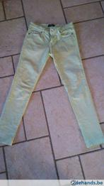 Lichtgroene broek Cimarron Maat 26 (zgst)., Kleding | Dames, Broeken en Pantalons, Gedragen, Maat 36 (S)