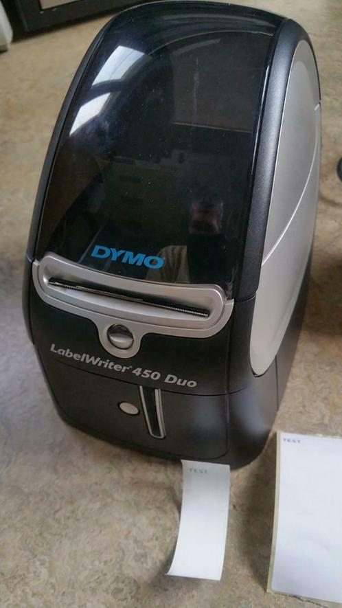 dymo labelwriter 450 duo, Computers en Software, Printers, Gebruikt, Printer, Overige technieken, Ophalen of Verzenden