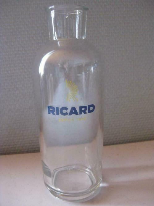 Ricard - Waterfles 650ml - Glazen uitvoering., Verzamelen, Merken en Reclamevoorwerpen, Nieuw, Gebruiksvoorwerp, Ophalen of Verzenden
