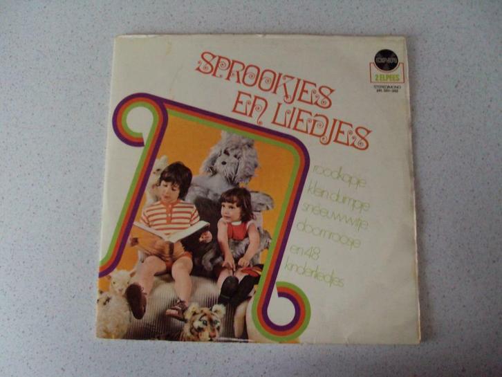 Dubbel LP "Sprookjes en Liedjes" , Cd's en Dvd's, Vinyl | Kinderen en Jeugd, Gebruikt, Verhaal of Sprookje, Ophalen of Verzenden