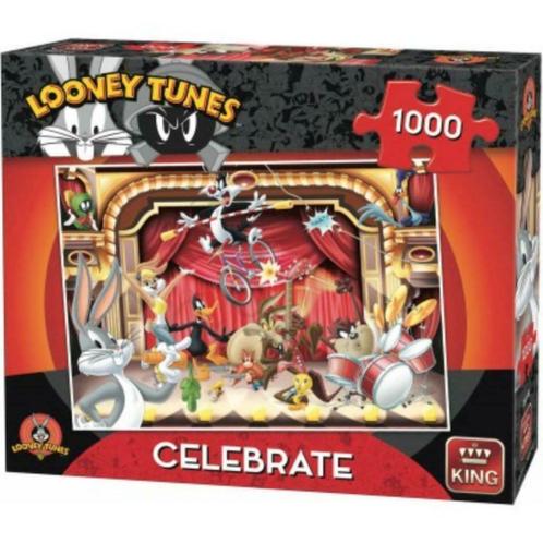 Puzzle 100 pièces Looney Tunes - Celebrate, Hobby en Vrije tijd, Denksport en Puzzels, Legpuzzel, 500 t/m 1500 stukjes, Ophalen of Verzenden