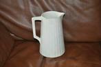 pichet art deco faience blanche  AMC wasmuel a restaurer, Ophalen of Verzenden