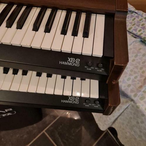 Te koop 2 Hammond XB2 voor onderdelen, Muziek en Instrumenten, Orgels, Gebruikt, Hammondorgel, 2 klavieren, Ophalen