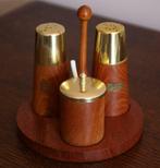 houten zout- peper- mosterddisplay, Ophalen, Overige materialen, Gebruikt, Overige typen