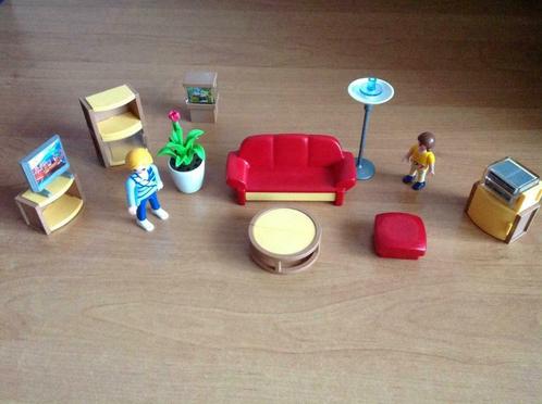 Playmobil ensemble Salon moderne, Kinderen en Baby's, Speelgoed | Playmobil, Gebruikt, Los Playmobil, Ophalen of Verzenden