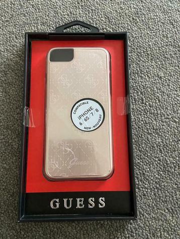 Iphone hoesje rosé Guess (nieuw, nog in verpakking), Enlèvement ou Envoi