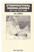 6 EX-LIBRIS STRIPFESTIVAL MIDDELKERKE 1998 NIEUW, Nieuw, Diverse, Ophalen of Verzenden
