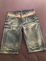Jeans Short Heren Rits, Ophalen, Nieuw, Blauw, W33 - W34 (confectie 48/50)