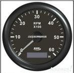 Tachometer KUS clock tachometer to 6000 RPM with engine ho, Ophalen, Nieuw