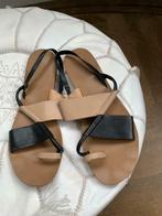 Duocolor sandalen H&M, Slippers, Zwart, Ophalen of Verzenden, Gedragen