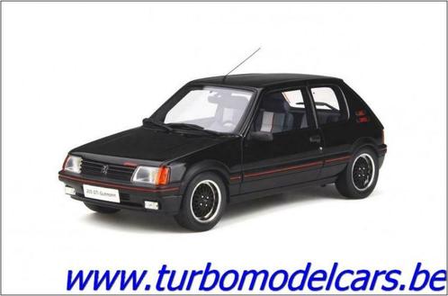 Peugeot 205 GTI Gutmann 1/18 Otto Mobile, Hobby en Vrije tijd, Modelauto's | 1:18, Nieuw, Auto, OttOMobile, Ophalen of Verzenden