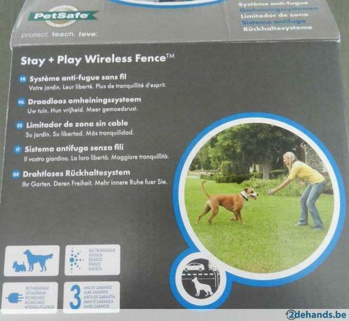 toon mogelijkheid hoop ② Petsafe Stay + Play Draadloos omheiningssysteem PIF45-13479 —  Honden-accessoires — 2dehands