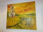schilderij op doek, Antiek en Kunst, Kunst | Schilderijen | Modern