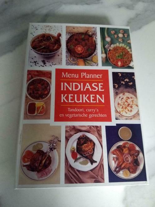 Kookboek of Menu Planner - Indiase / Indische Keuken, Livres, Livres de cuisine, Utilisé, Asie et Oriental, Enlèvement ou Envoi