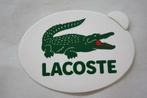 Vintage Sticker - Lacoste (Krokodil) - Mooie staat, Enlèvement ou Envoi, Neuf, Marque