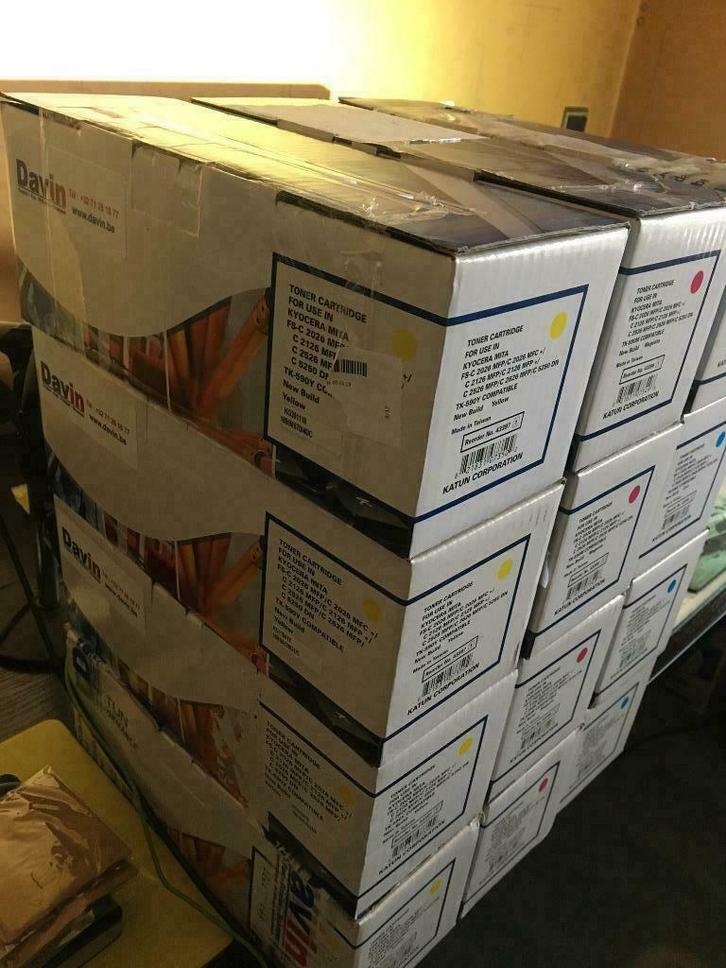 TK590 kleurentonercartridges voor KYOCERA laserprinter, Computers en Software, Printerbenodigdheden, Nieuw, Toner, Ophalen of Verzenden