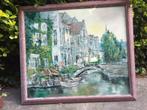 TABLEAU « Bruges – Pont Saint Jean Népomucène », Antiquités & Art, Enlèvement