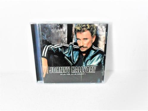 Johnny Hallyday album 2 cd "A la vie, à la mort", CD & DVD, CD | Musique du monde, Enlèvement ou Envoi