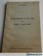 Keurbladzijden uit het werk van Karel Leonard