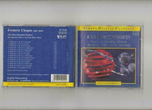 Frédéric Chopin les plus belles valses, CD & DVD, CD | Classique, Autres types, Romantique, Enlèvement ou Envoi