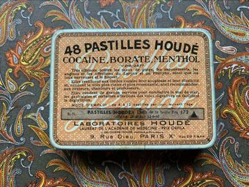 Coffret Pastilles Houdé Antique -Paris, Enlèvement ou Envoi, Comme neuf
