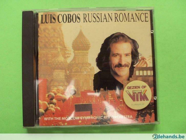 CD "Luis Cobos" Russian Romance anno 1988, Cd's en Dvd's, Cd's | Instrumentaal, Ophalen of Verzenden