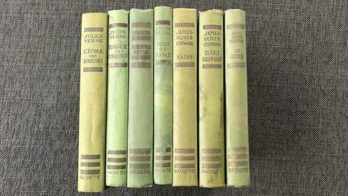 J.Verne, J.Kessel, F. De Croisset, J.O Curwood.Hachette, ‘35, Antiek en Kunst, Antiek | Boeken en Manuscripten, Ophalen of Verzenden