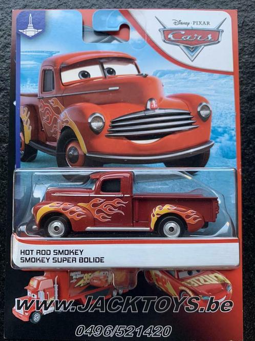 Disney Pixar Cars Hot Rod Smokey, Kinderen en Baby's, Speelgoed |Speelgoedvoertuigen, Nieuw, Ophalen of Verzenden