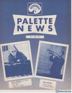 Palette News Nr. 4      mei 1962  (Will Tura), Antiquités & Art, Antiquités | Livres & Manuscrits