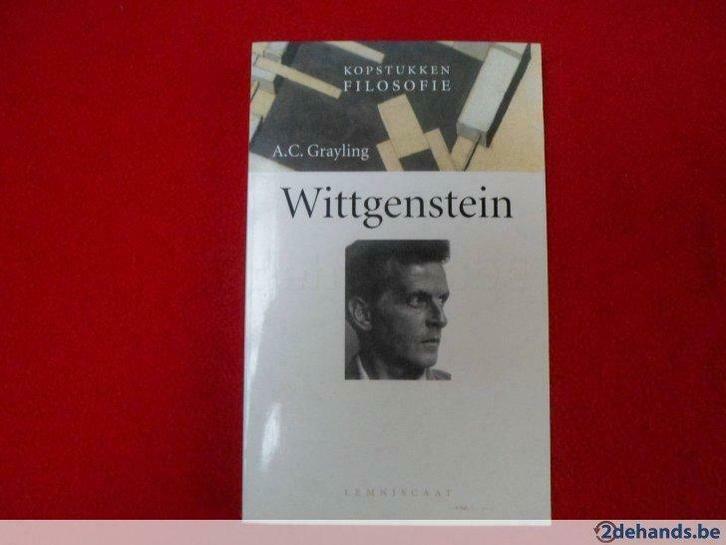 A.C. Grayling: Wittgenstein (nederlandstalig), Boeken, Filosofie, Gelezen, Ophalen of Verzenden