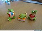 Figurines kinder crocodiles, Collections, Collections Autre, Utilisé, Enlèvement ou Envoi