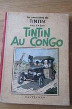 Kuifje / Tintin au Congo, 1937, zw/w, Boeken, Stripverhalen, Gelezen, Ophalen of Verzenden, Eén stripboek, Hergé
