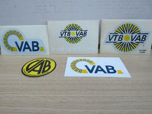 stickers VTB - VAB, Verzamelen, Stickers, Zo goed als nieuw, Bedrijf of Vereniging, Ophalen of Verzenden