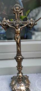 Figurine croix en zamak, bel état!, Antiquités & Art, Enlèvement ou Envoi