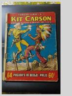 Kit Carson 4) Het tomahawk-spoor 1e druk 1955, Boeken, Stripverhalen, Gelezen, Ophalen of Verzenden