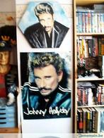 peinture   johnny hallyday, Ophalen of Verzenden, Gebruikt