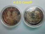 Luxemburg 2 x 2 euro cc 2021, Ophalen of Verzenden, Luxemburg, Overige waardes, Losse munt