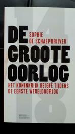 De groote oorlog, Comme neuf, Politique, Enlèvement ou Envoi, Sophie De Schaepdrijver
