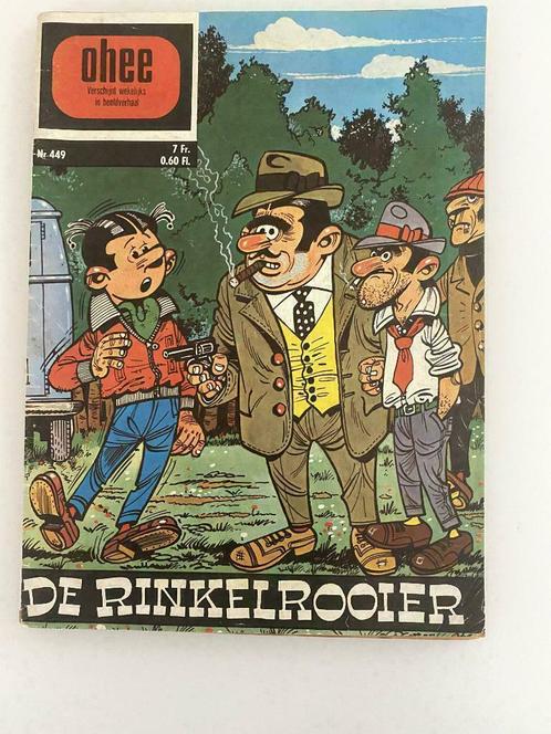 Strip Ohee 449 De Rinkelrooier 20/11/1971, Boeken, Stripverhalen, Gelezen, Eén stripboek, Ophalen of Verzenden