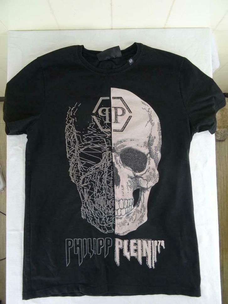 Philipp Plein Skull T-shirt Philipp Plein Shirt Skull design, Diversen, Kerst, Zo goed als nieuw, Ophalen of Verzenden